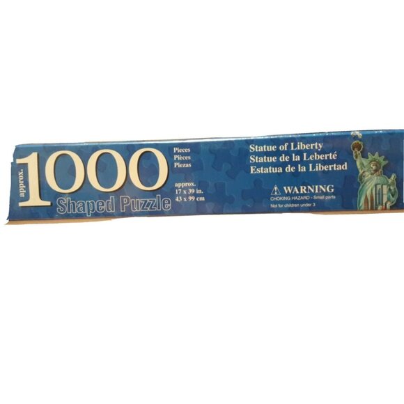 NEW Statue Of Liberty 1000 piece Jigsaw Puzzle New York Twin Tower FX SCHMID - Picture 2 of 2
